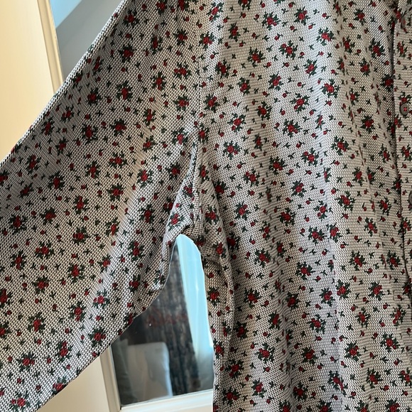 Grey Robert Graham button down with rosette pattern, perfect condition - Picture 5 of 6